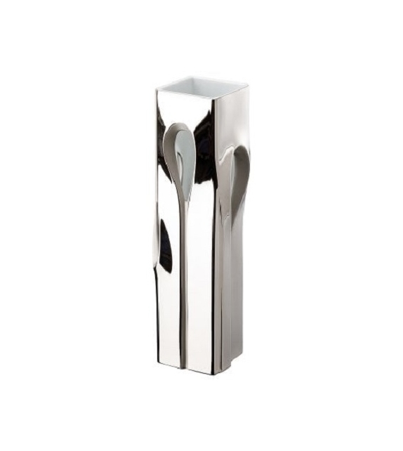 Ready for shipping - Lapp Platinum Vase Rosenthal