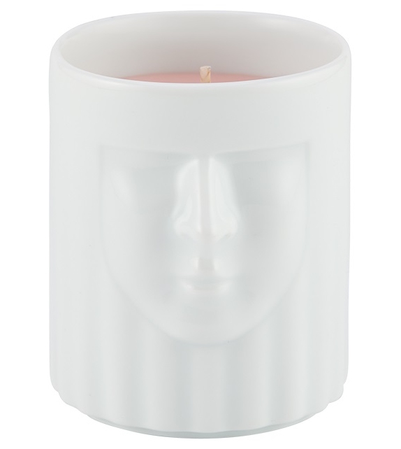 LCDC La Dama Flamingo Ginori 1735 Candleholder
